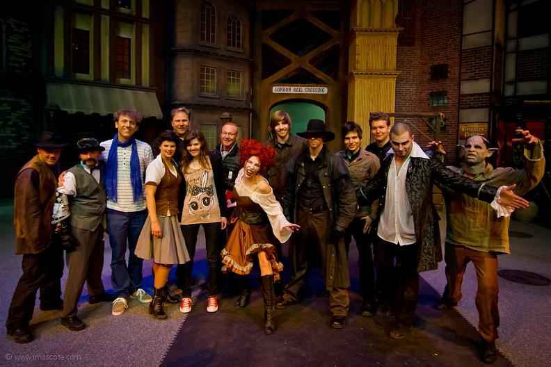 Jennifer Weiss: Premiere der Van Helsing Stuntshow im Moviepark Germany