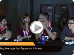 peppermint anime @ Aninite 2016 - Interview mit Jennifer WeiÃ